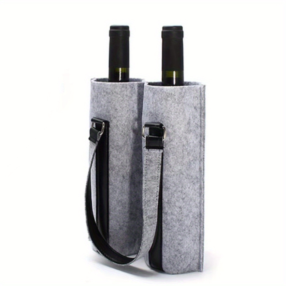 White Wine Totewool Felt Wine Bagwine Gift Bagwine Lovers 