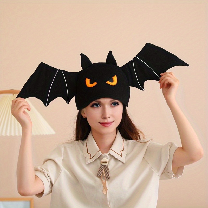 Cute Cartoon Bat Hat Perfect For Halloween And Christmas, Cosplay