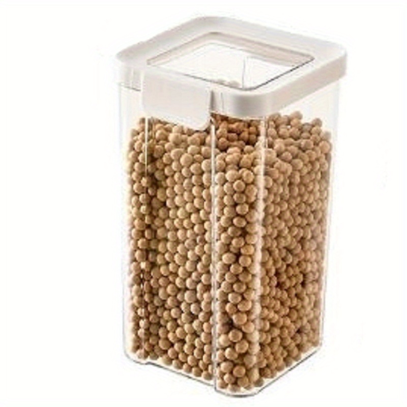 White Cereal Organizer, Moisture-proof Insect-proof Sealed Storage  Containers For Rice, Cereals, Grains, Flours, Pet Food, Household Airtight  Rice Dispenser, Food Storage Jar, Home Kitchen Supplies - Temu Netherlands