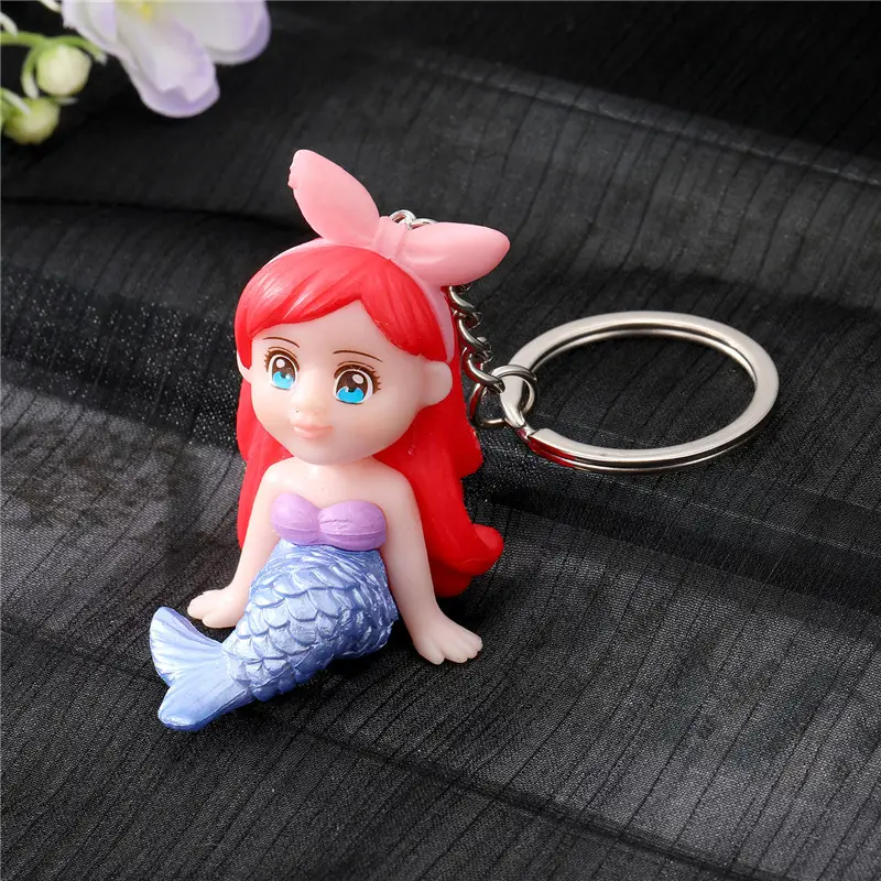 Bonito Chaveiro De Sereia De Desenho Animado Kawaii Boneca De Silicone  Chaveiro Anel Bolsa Mochila Charme Favores De Festa Acessórios Mulheres  Meninas Presente De Natal - Temu Portugal