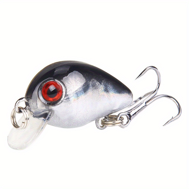 1pc 3cm/1.6g Artificial Crankbait Gancho Triple Señuelo - Temu Mexico