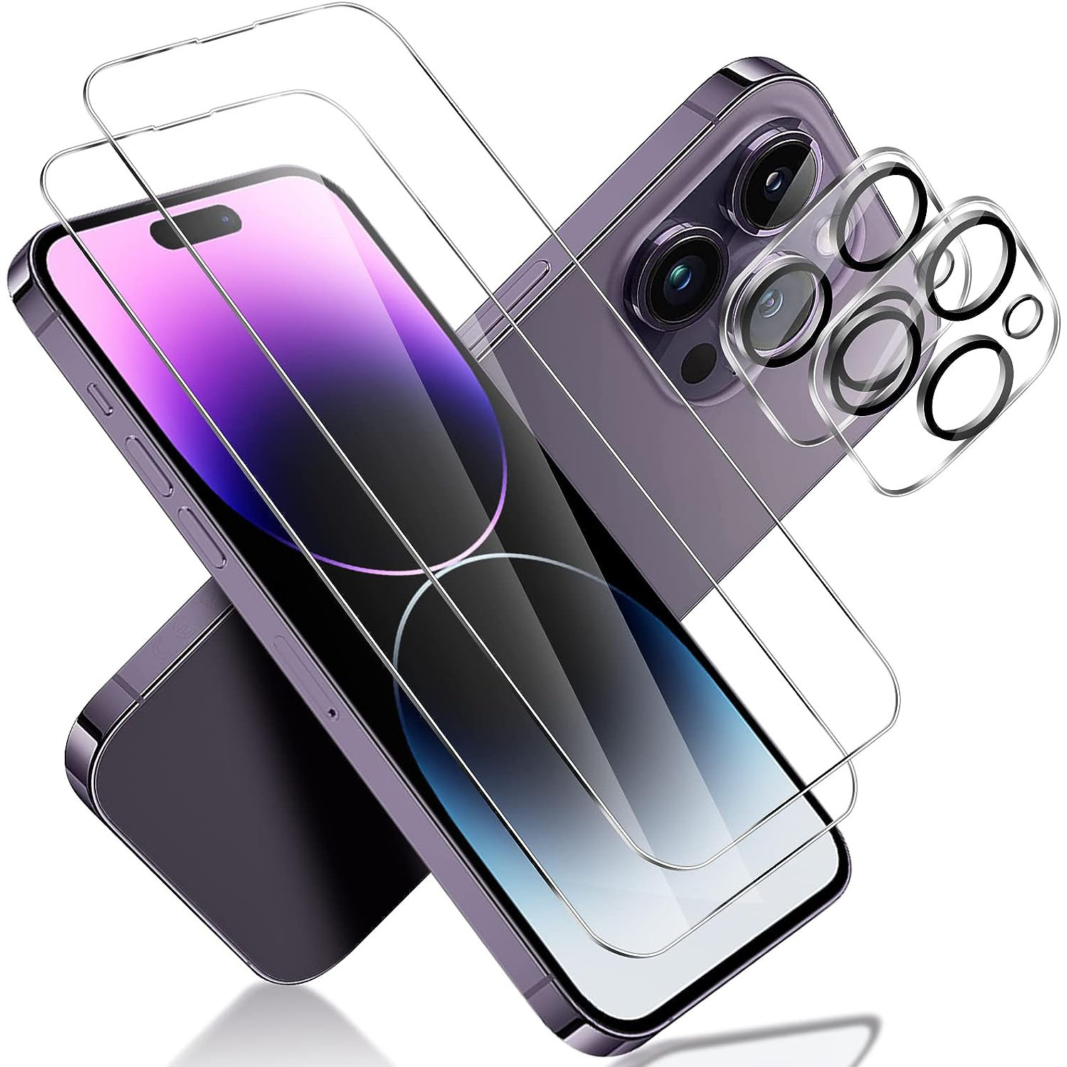 Cristal Templado iPhone 15 Pro Max, Resistente 9H y anti-explosión