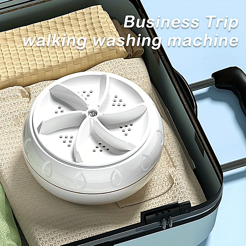 Portable Washers Mini Washing Machine Ultrasonic Washing Machine with USB  Powered Travel Washers Cleaner