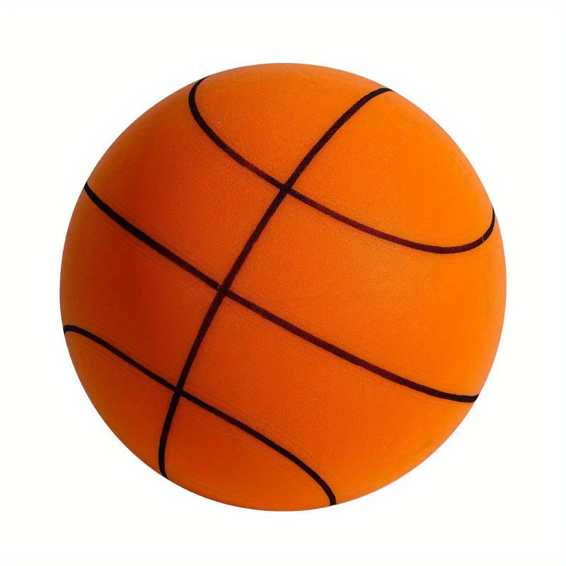 GZWY Ballon de basket silencieux non revêtu en mousse haute densité avec  silencieux, doux et élastique - Pour l'entraînement en intérieur - Pour