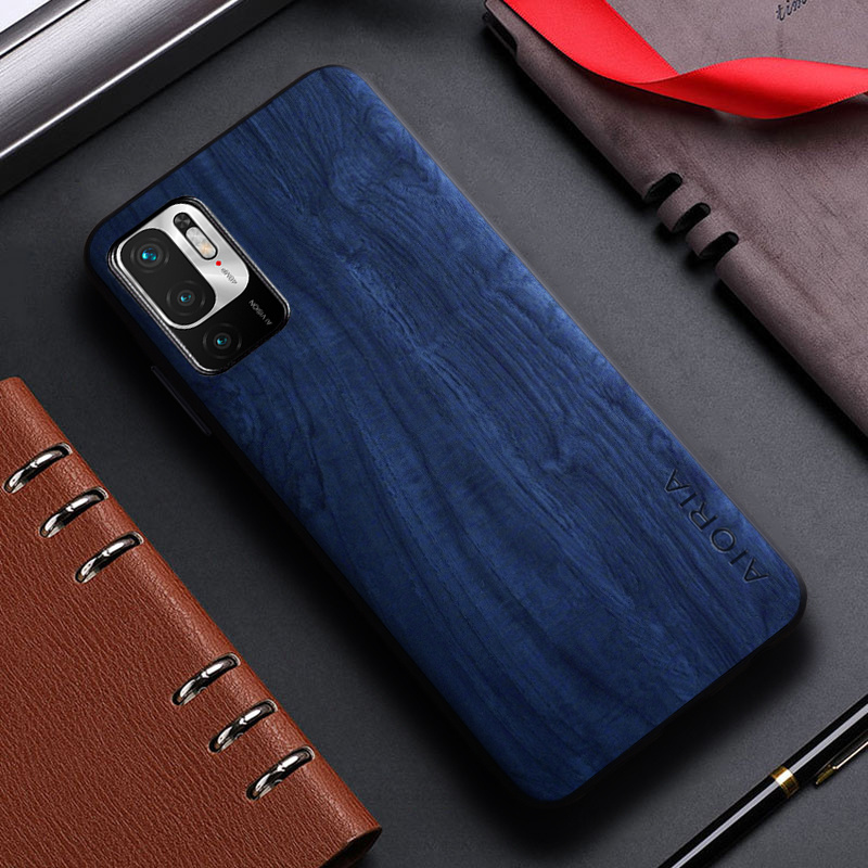 Case Xiaomi Redmi Note 12 11 10 9 8 Pro Funda Bamboo Wood - Temu France