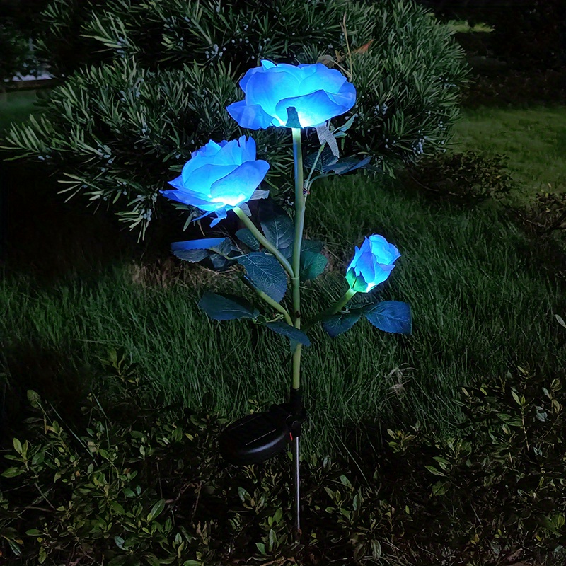 XVZ Luci Solari Giardino Esterno, fiore di rosa più grande e ampio