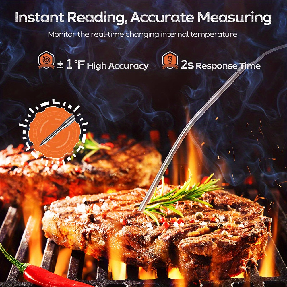 Termometro Para Cocina Digital Alimentos Carnes Lectura