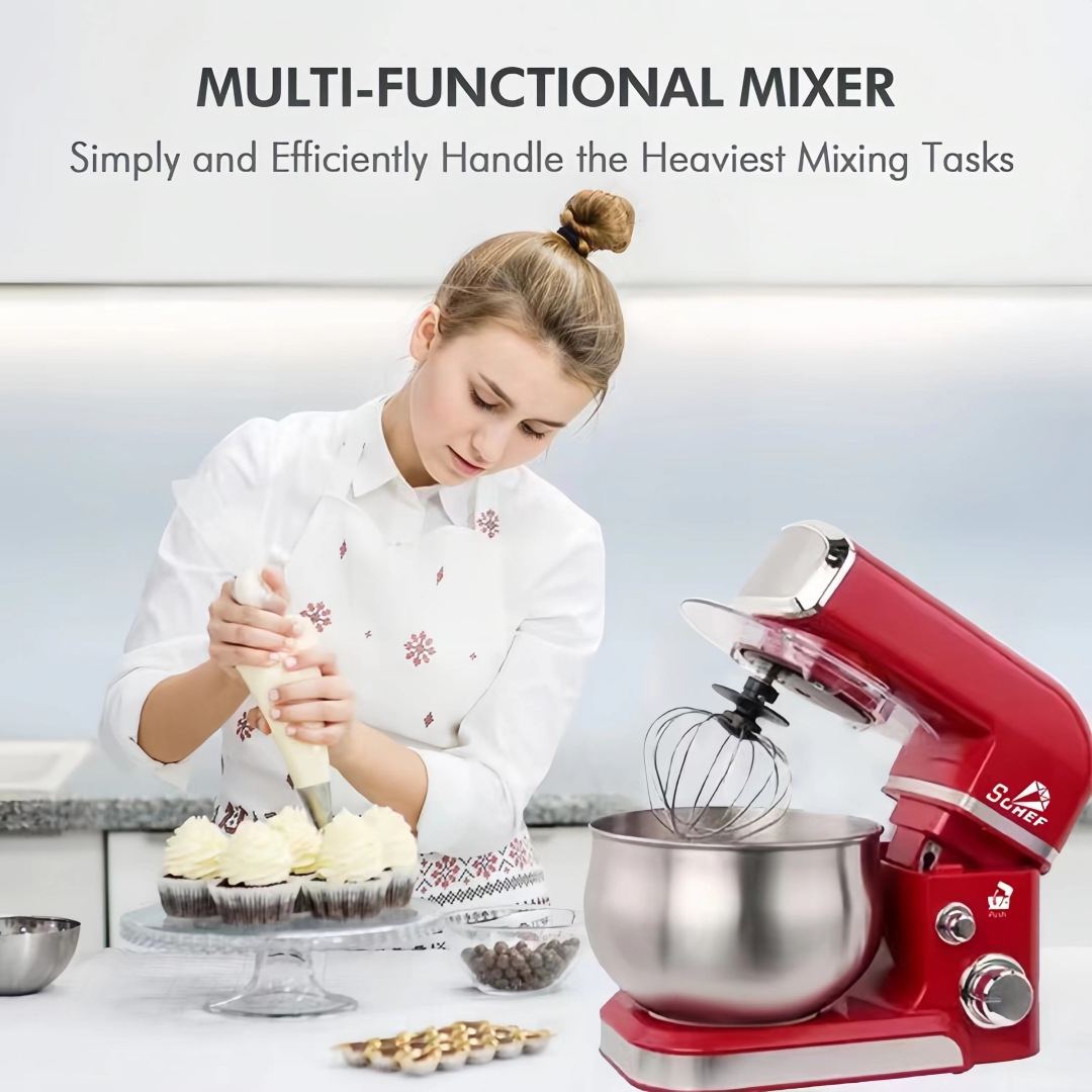 Compact Electric Stand Mixer with Tilt Head - Dough Mixer Electric with  Bowl and Stand Mixer Splash Guard - Household Stand Mixers Kitchen Electric  Stand Mixer by Twinzee - Taj Appliances
