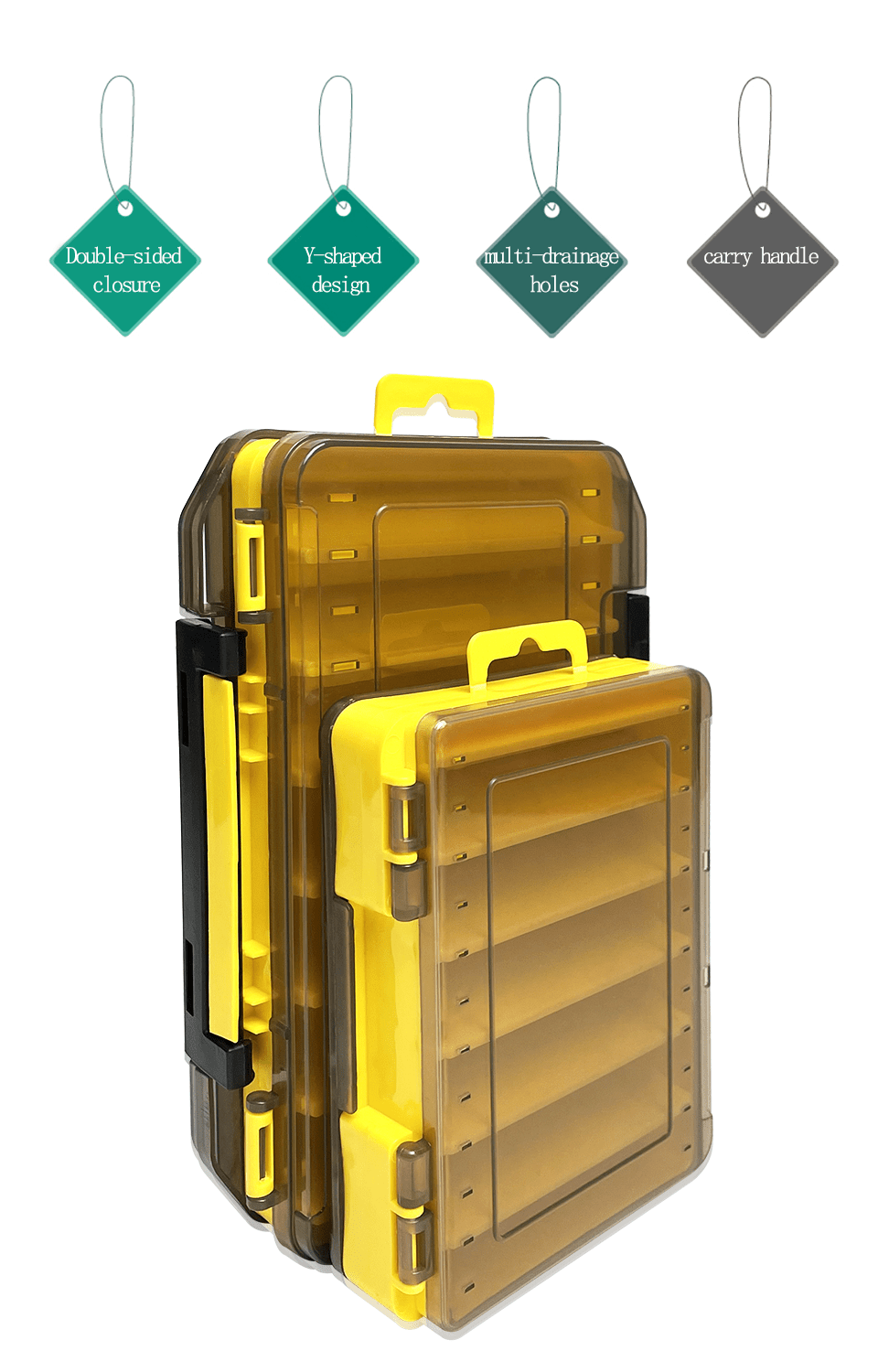 Double sided Lure Organized Case Fishing Accessories Storage - Temu