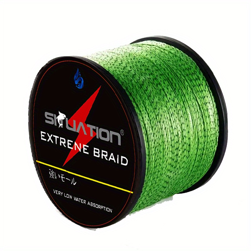 PE Braided Fishing Line 4 Strands 100M/300M/500M/1000M Super Strong Smooth  PE Braided Multifilament Fishing Lines for Saltwater Fishing (Gray,  0.4#-547Yard(500M)-0.1MM/10LB) : : Sports & Outdoors