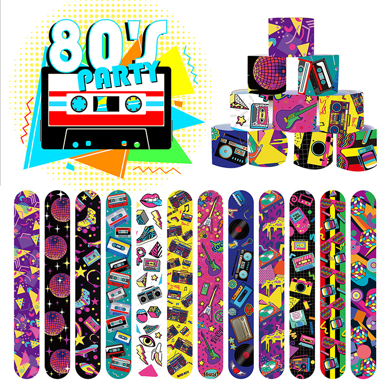  Back to 90s Stickers Party Supplies 90s Party Favors