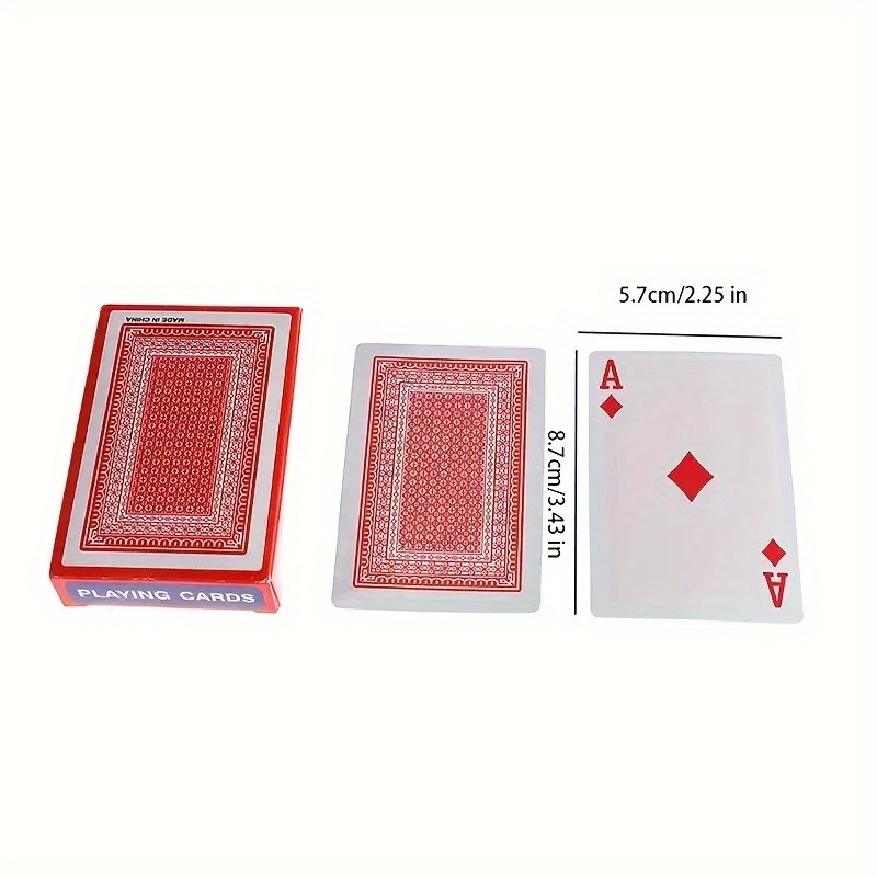 Carte Gioco Dimensioni Premium Poker 21 Punti Indice - Temu Italy