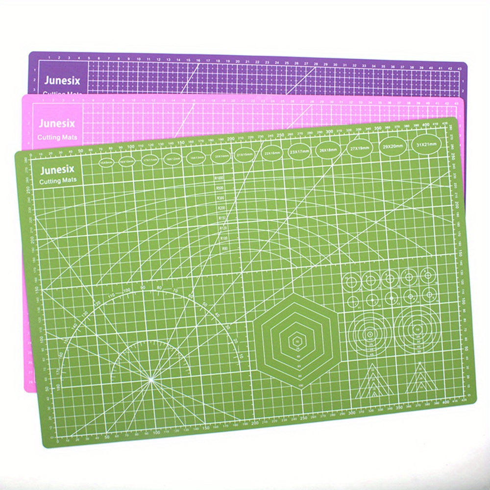 Green Cutting Board Cutting Mat for Craft and Sewing Double Sided Cutting  Base 60X45 Patchwork Scrapbook Green