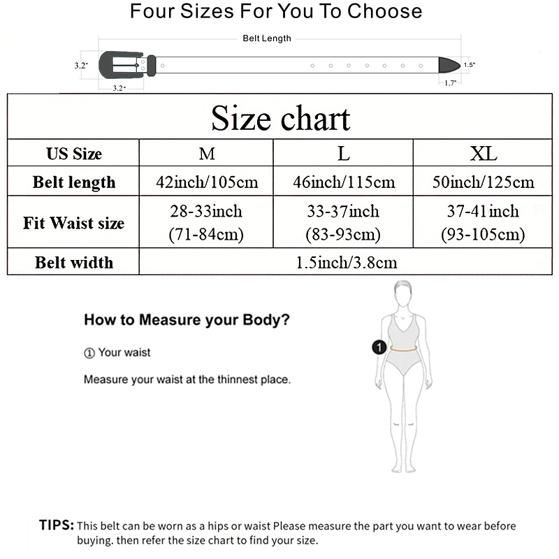 Y2k Sparkly Skull Rhinestone Belt Fashion Crystal Studded Western