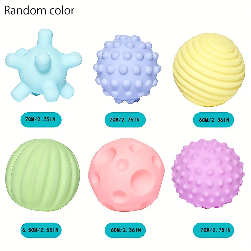 Baby Soft Touch Ball Hand Ball Massage Tactile Perception Temu
