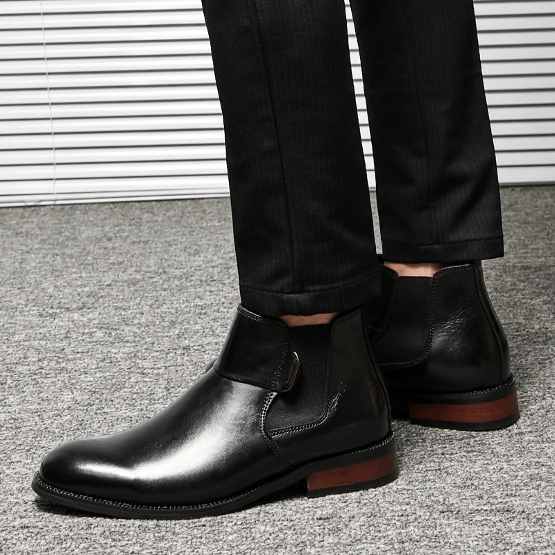 Men's Comfortable Chelsea Boots And Service Boots Inspired Laceup
