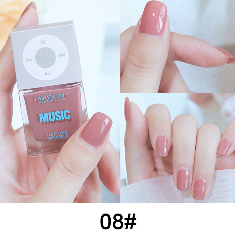 Peelable Water Based Nail Polish Odorless Baking Quick Drying