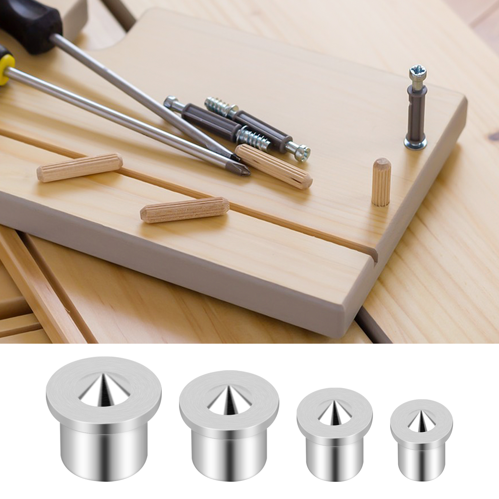 Wood Dowel Drill Bits Standard Dowel Cutters Set Four Flute - Temu