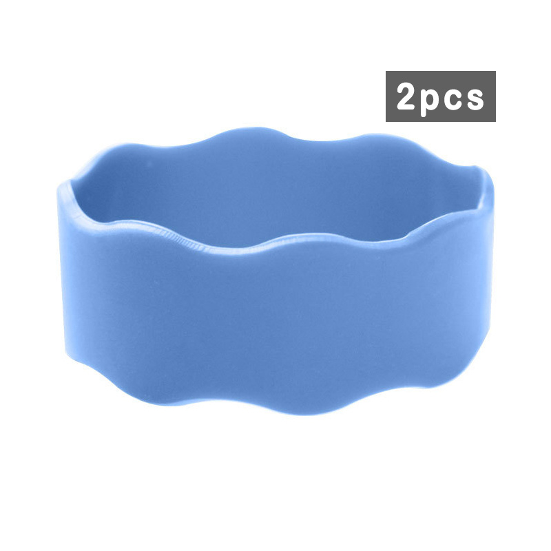 12-24oz 7.5cm Tumbler Boot Silicone Base Cup Universal Non-slip Mat Coaster  Anti-Slip Bottom Sleeve Covers for Water Bottle