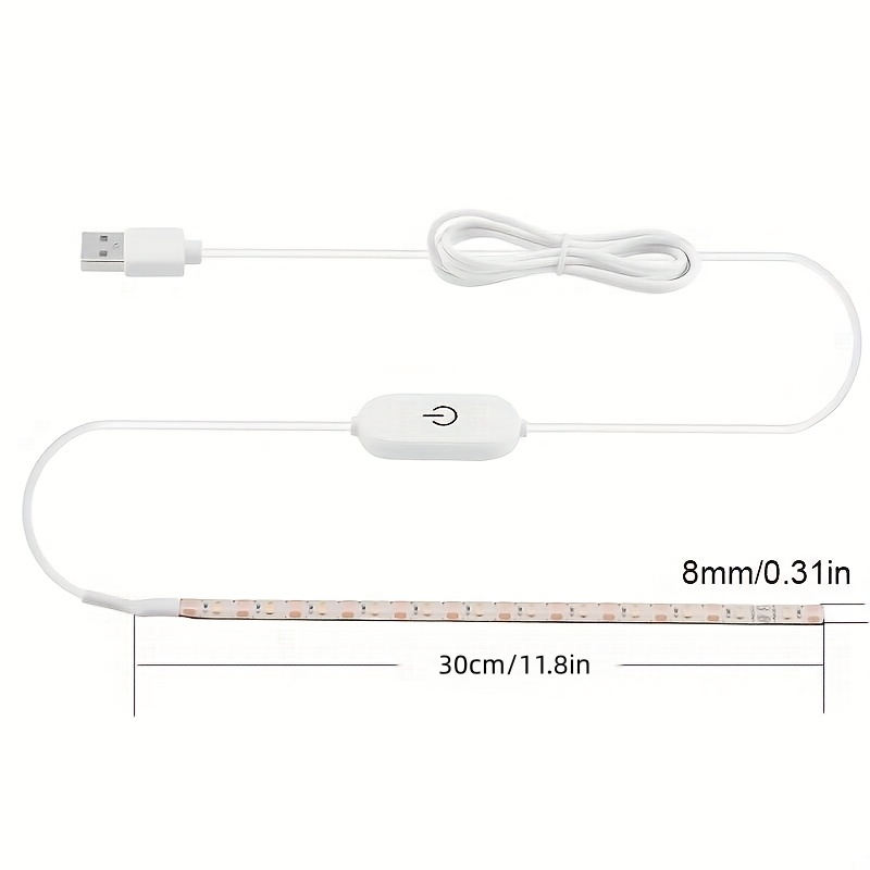  COHEALI 2 Sewing Machine Light Strip Sewing Machine Lights Led  Strip Warm White Led Strip Lights Magnetic Sewing Guide Quilting Supplies  Sewing Lights Adhesive Light Strip Portable Ribbon : Arts, Crafts