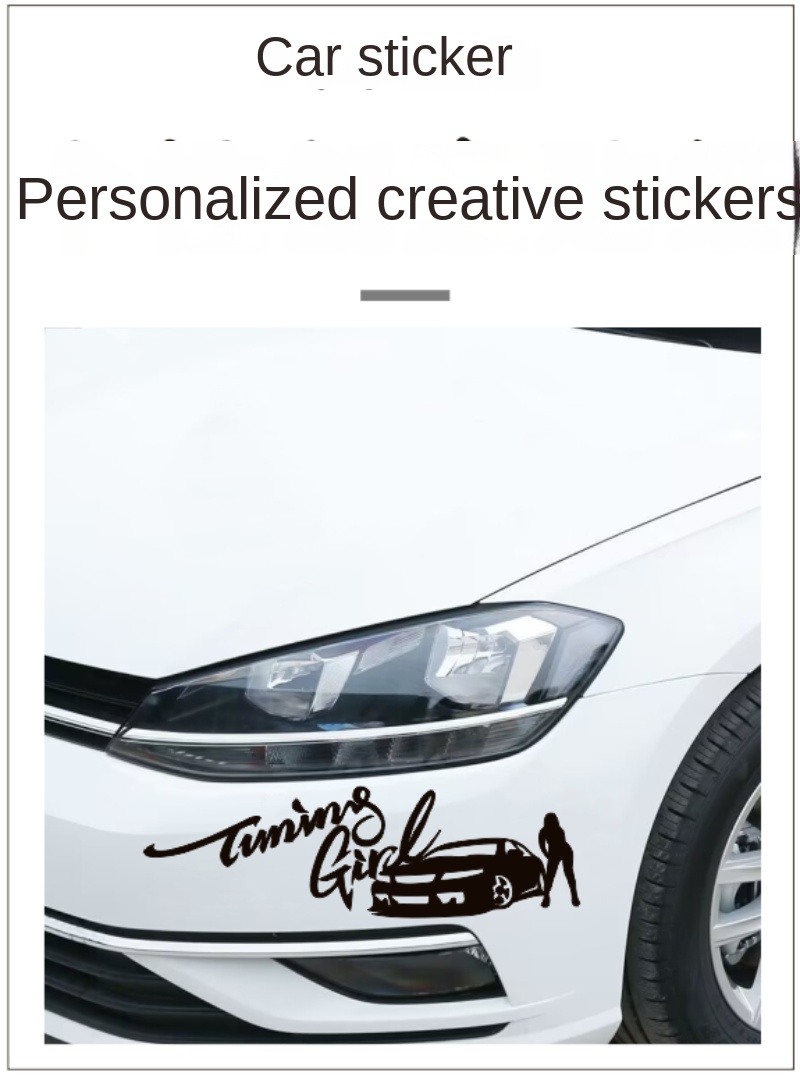 Front Bumper Stickers, Vehicle Decals – curativeprinting