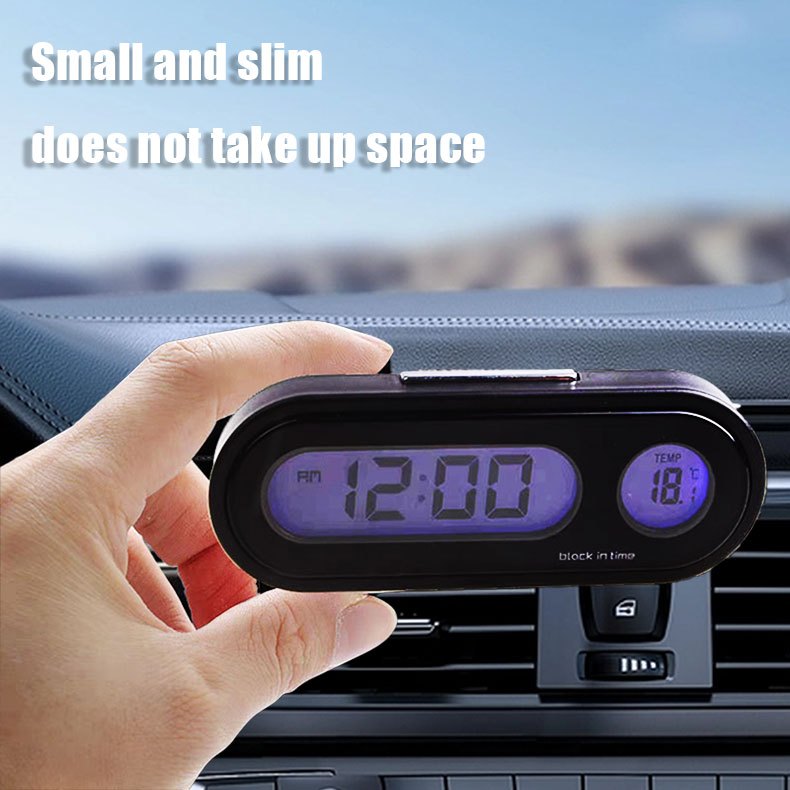 Mini thermomètre électronique thermomètre numérique de voiture