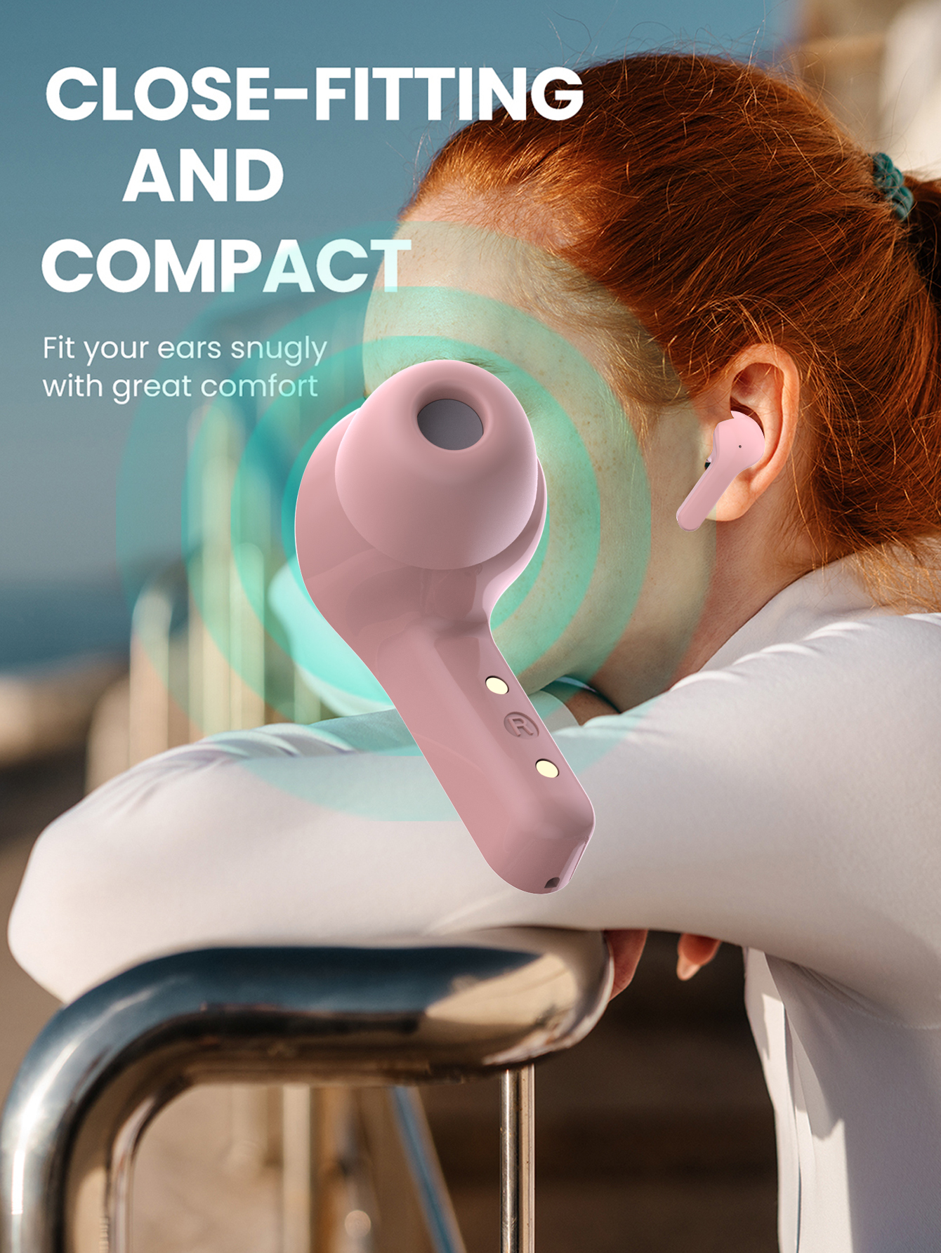 Transparent TWS, No Lid Design, Wireless V5.3 Colorful True Wireless Stereo Earbuds, Silicone In-ear, Touch Button, Hands-free Headset, Battery Capac_voghion.com
