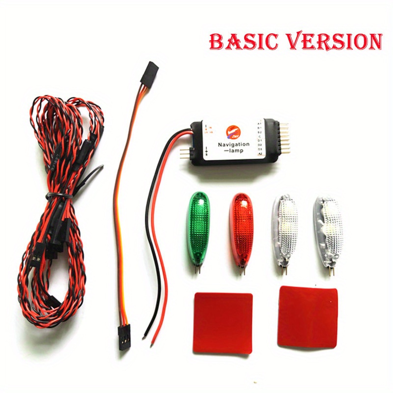 Waterproof 2.4g Remote Control Warning Lights 30 Modes Signal Indicator  Wireless Universal for Aircraft Drones