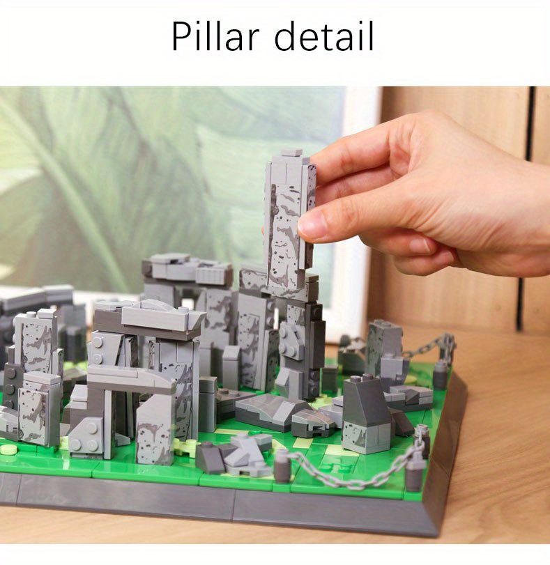 753pcs Building Bricks Model Decoration Building Blocks Christmas Gifts