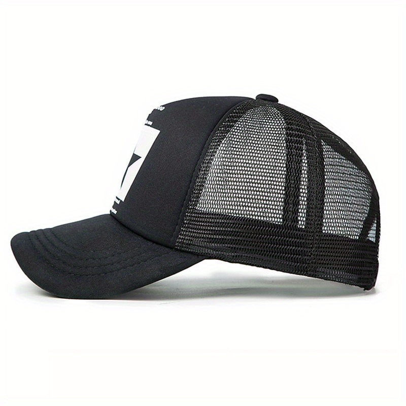 New Truck Baseball Cap, Outdoor Sports Breathable Print Handsome Men And Women Peaked Cap, Ideal choice for Gifts details 6