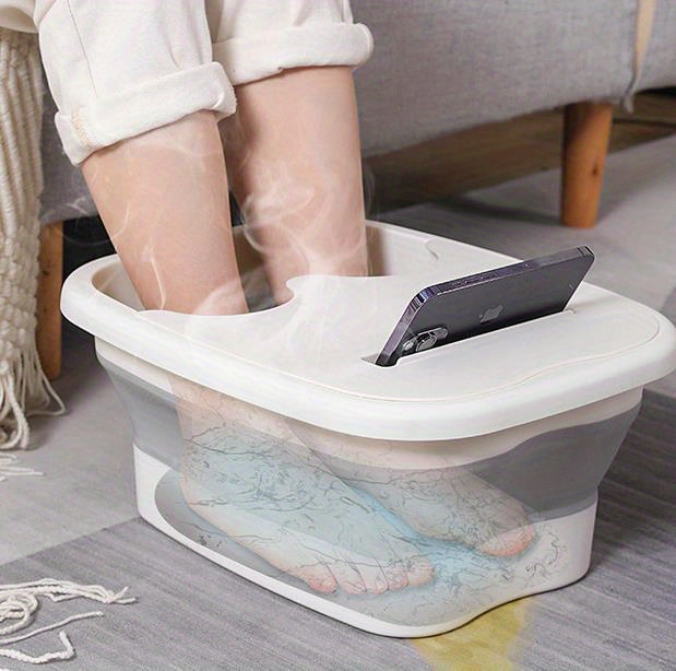 Foldable Foot Bath Bucket Foot Bath Tool Foot Bath Massager Temu