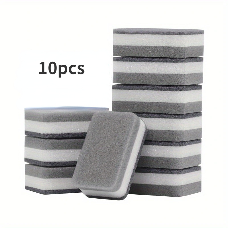 5pcs/10pcs Esponjas De Limpieza De Doble Cara Para El Hogar - Temu