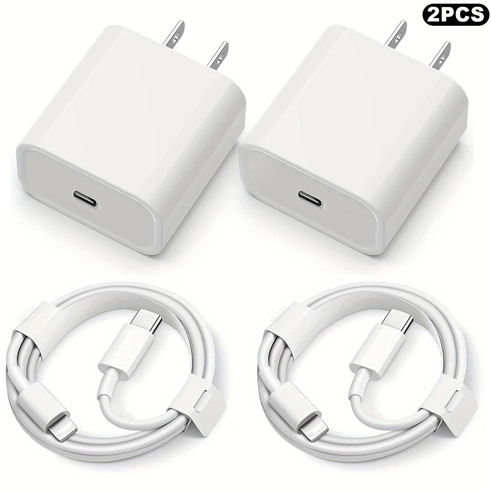 Wall Charger for Samsung Galaxy A54 5G - 38W Fast Charging Dual Port (QC  3.0 USB/20W USB-C) Home Travel Power Adapter with LED Flashlight - White