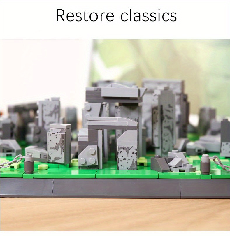 753pcs Building Bricks Model Decoration Building Blocks Christmas Gifts