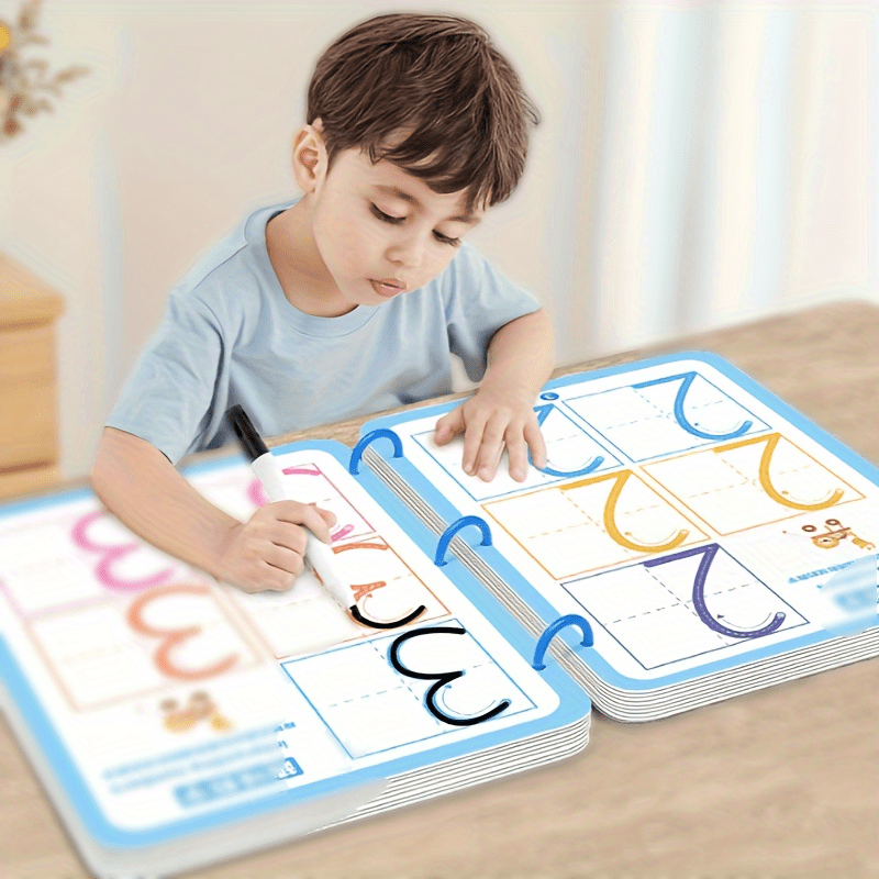 

Children's Pen Control Training Erasable Concentration Exercise Card Kindergarten Toys Thinking Puzzle Early Education Toy