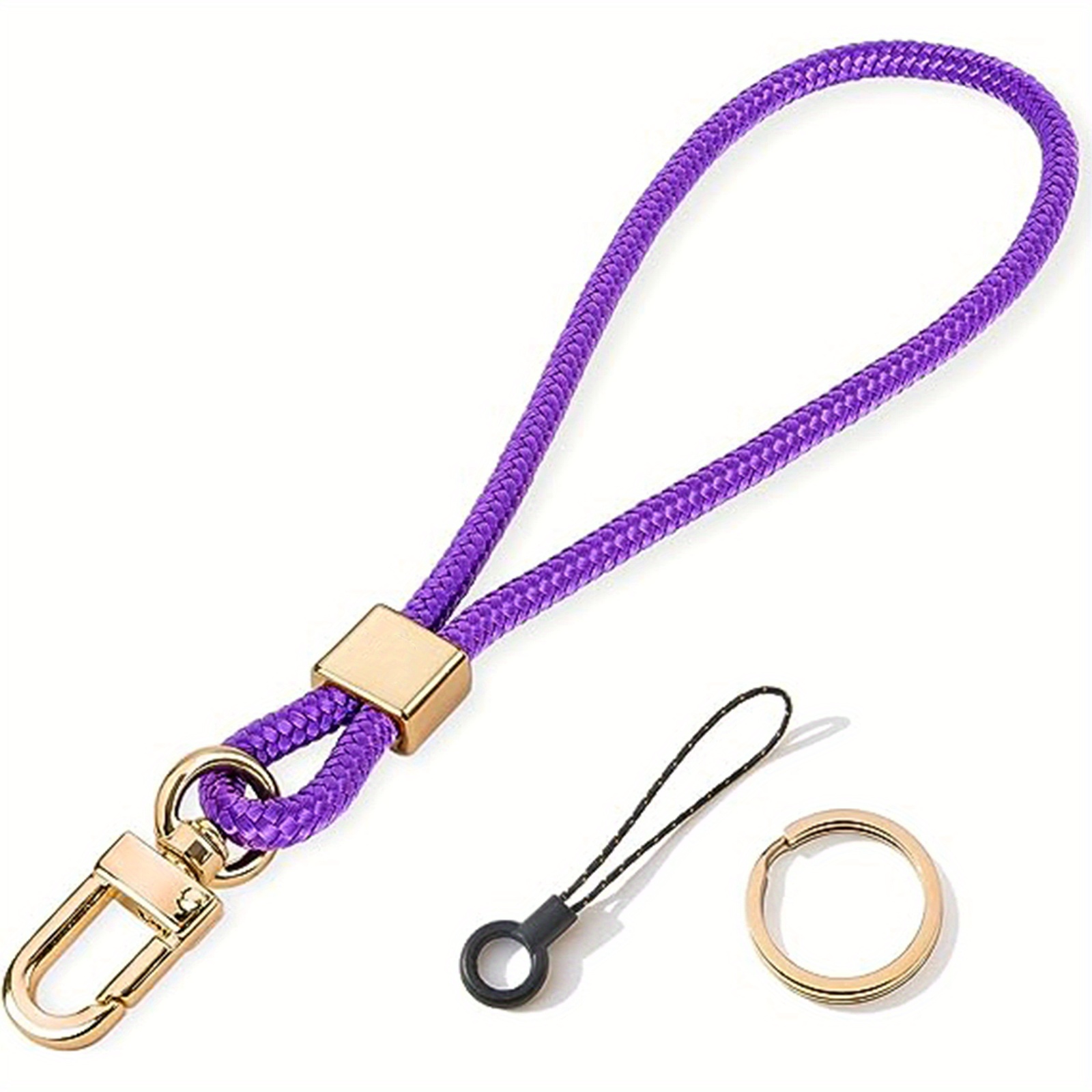 Wrist Lanyard Key Chain, Cute Wristlet Strap Keychain Holder For