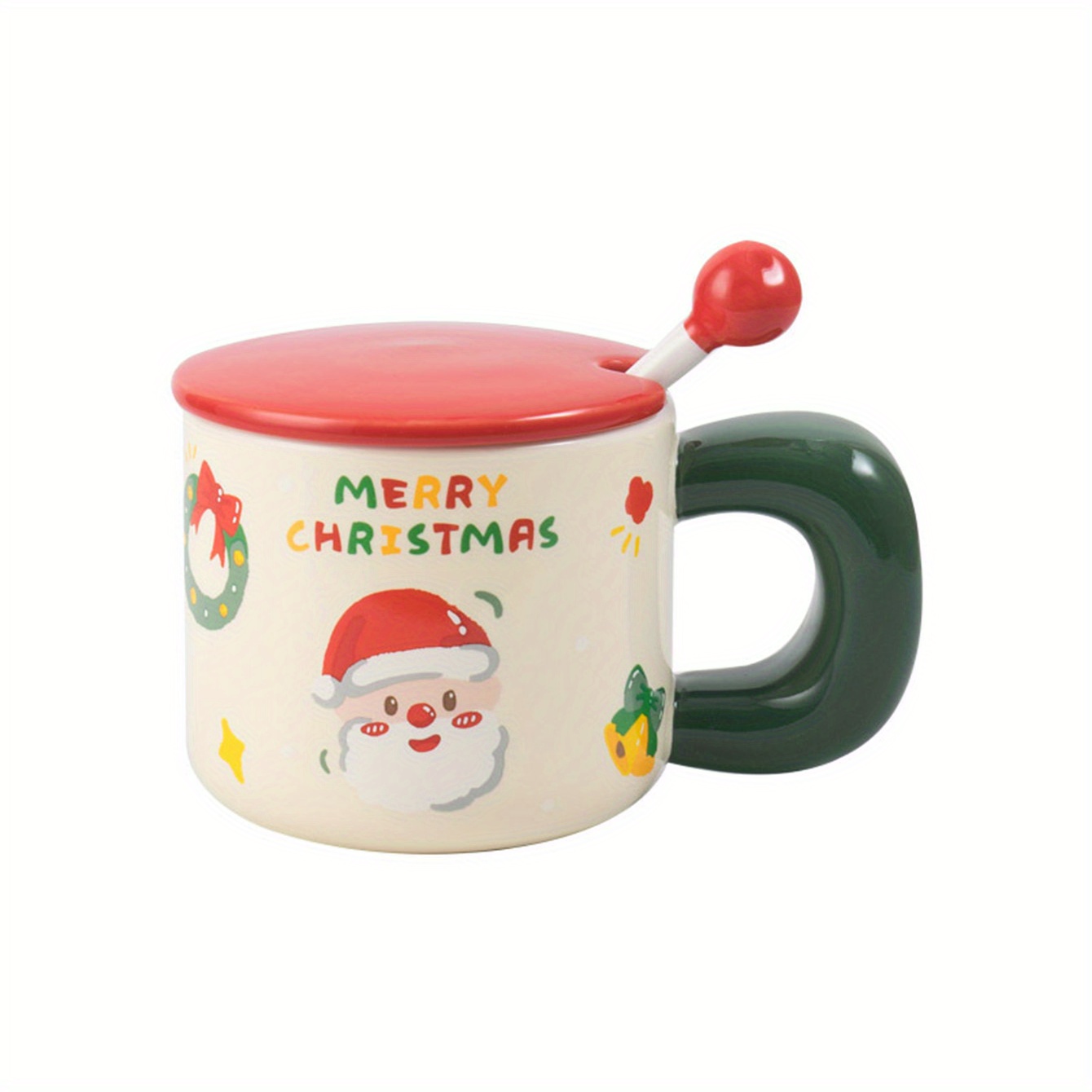 Didiseaon 1pc Santa Claus Ceramic Water Cup Ceramic Mug Cup Christmas Santa  Mug Santa Head Drink Cup…See more Didiseaon 1pc Santa Claus Ceramic Water