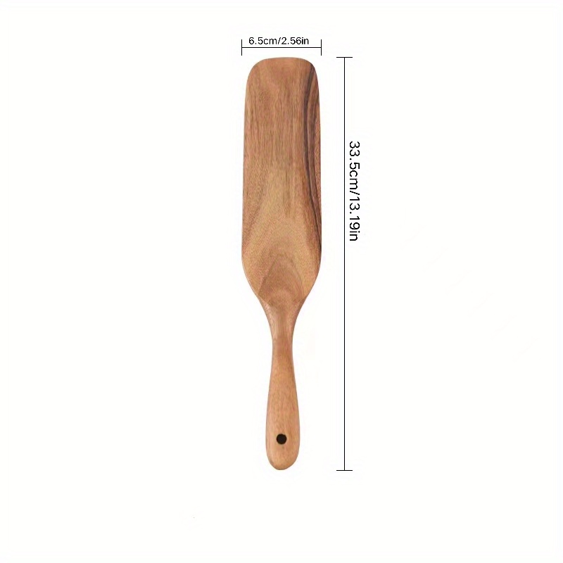  Nambe Herramientas de cocina de madera de tulipán, Juego de 5  piezas, Utensilios de cocina, Duradero, Hecho de madera de acacia, Varios tamaños