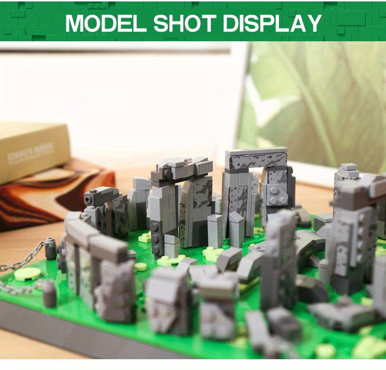 753pcs Building Bricks Model Decoration Building Blocks Christmas Gifts