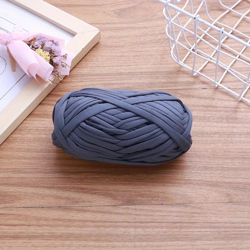 6 Rolls T Shirt Yarn For Knitting Blanket Carpet Handbag Super Soft Thick  Chunky Knit Crochet Cloth Yarn Thick Yarn Cotton Yarn