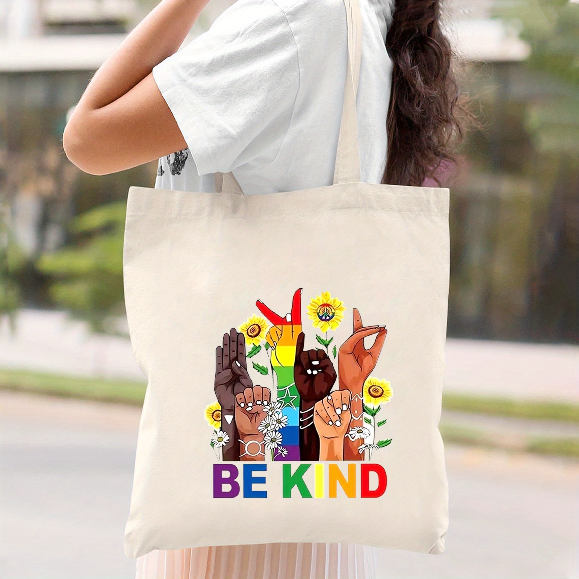 Rainbow tote bag | LGBT bag | Progressive lgbt bag | Gay pride bag | Pride  bag | Shopping bag | Rainbow shopping bag | rainbow bag |LGBT bag