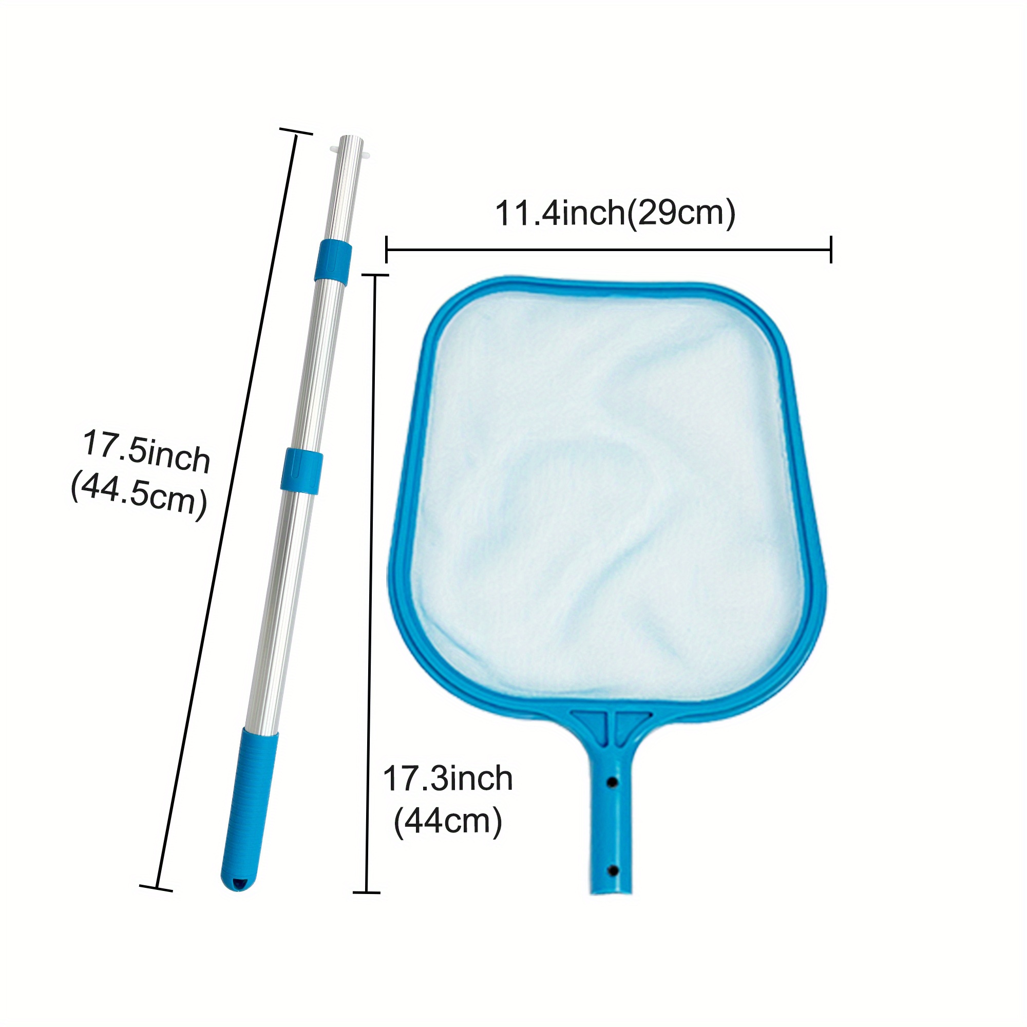 Leaf Skimmer With Ribbed Telescopic Pole ( Extend To ),professional