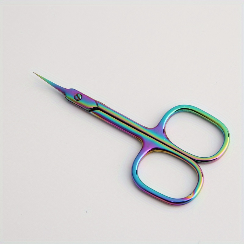 Professional Stainless Steel Curved Cuticle Scissors Sharp - Temu