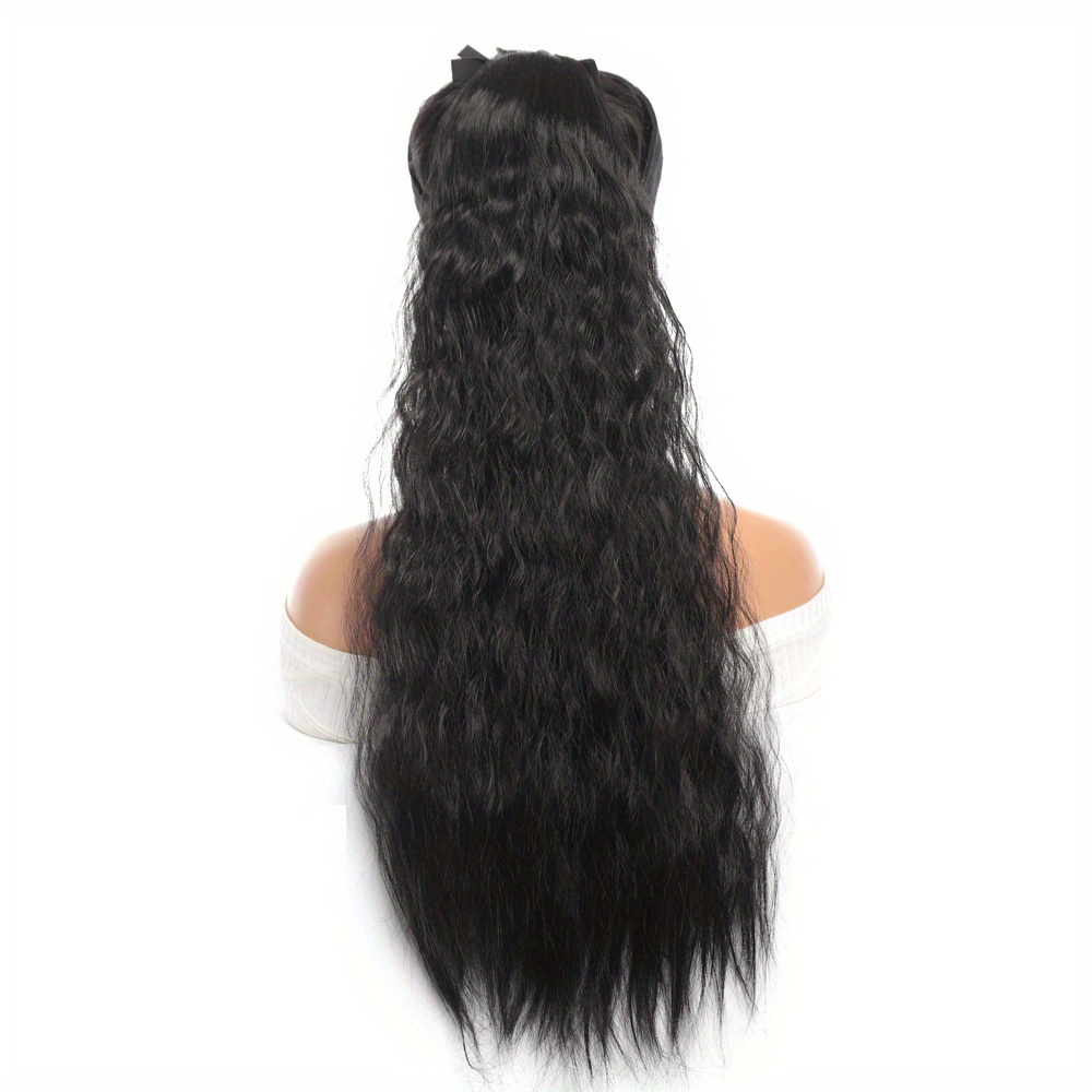 Curly Drawstring Ponytail Extension Synthetic Clip In