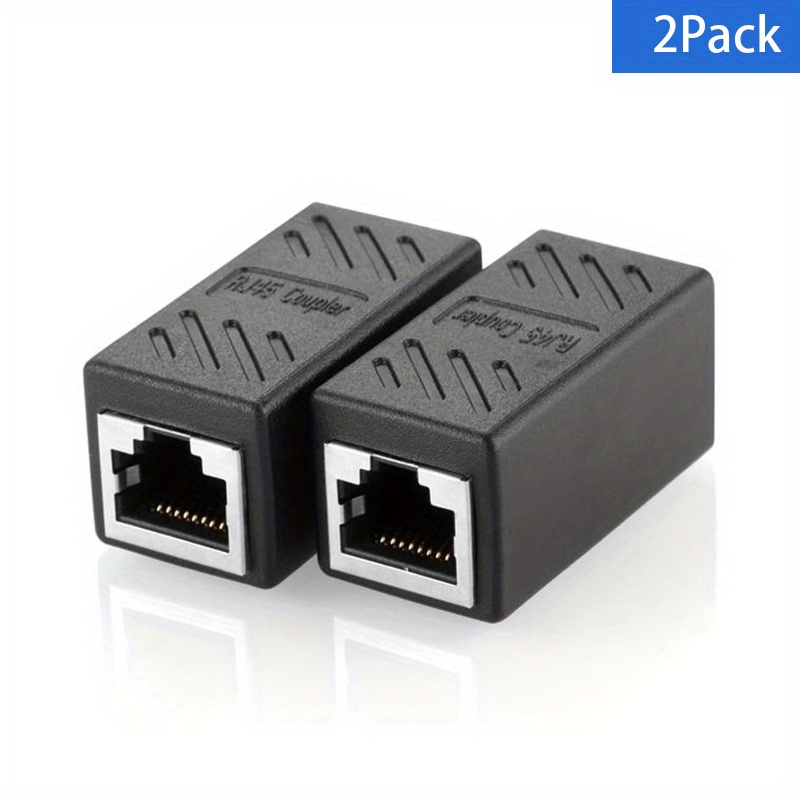 2 Port RJ45 Network Switch 1 to 2 2 to 1 RJ45 Splitter Internet Network  Extender RJ45 Connector Coupler Ethernet Cable Adapter - AliExpress