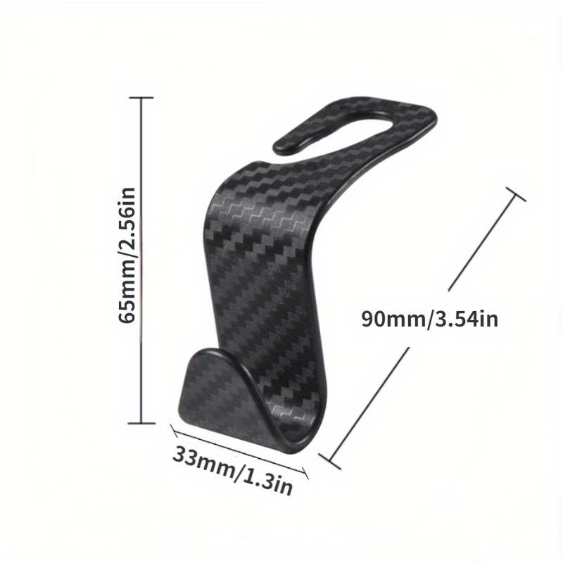 2/4pcs Universal Auto Seat Headrest Hook Storage Hanger Car Vehicle Back Seat Organizer Holder Car Interior Accessories