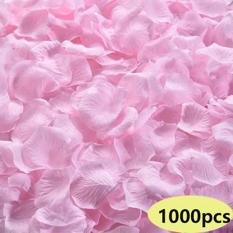 Artificial Rose Petals Fake Silk Flowers Petals For - Temu