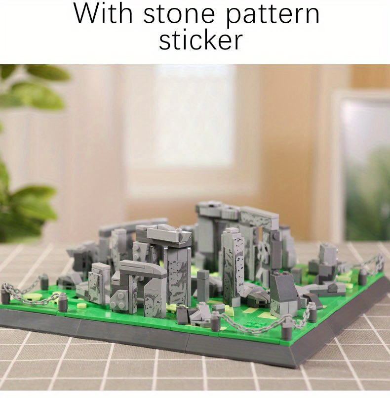 753pcs Building Bricks Model Decoration Building Blocks Christmas Gifts