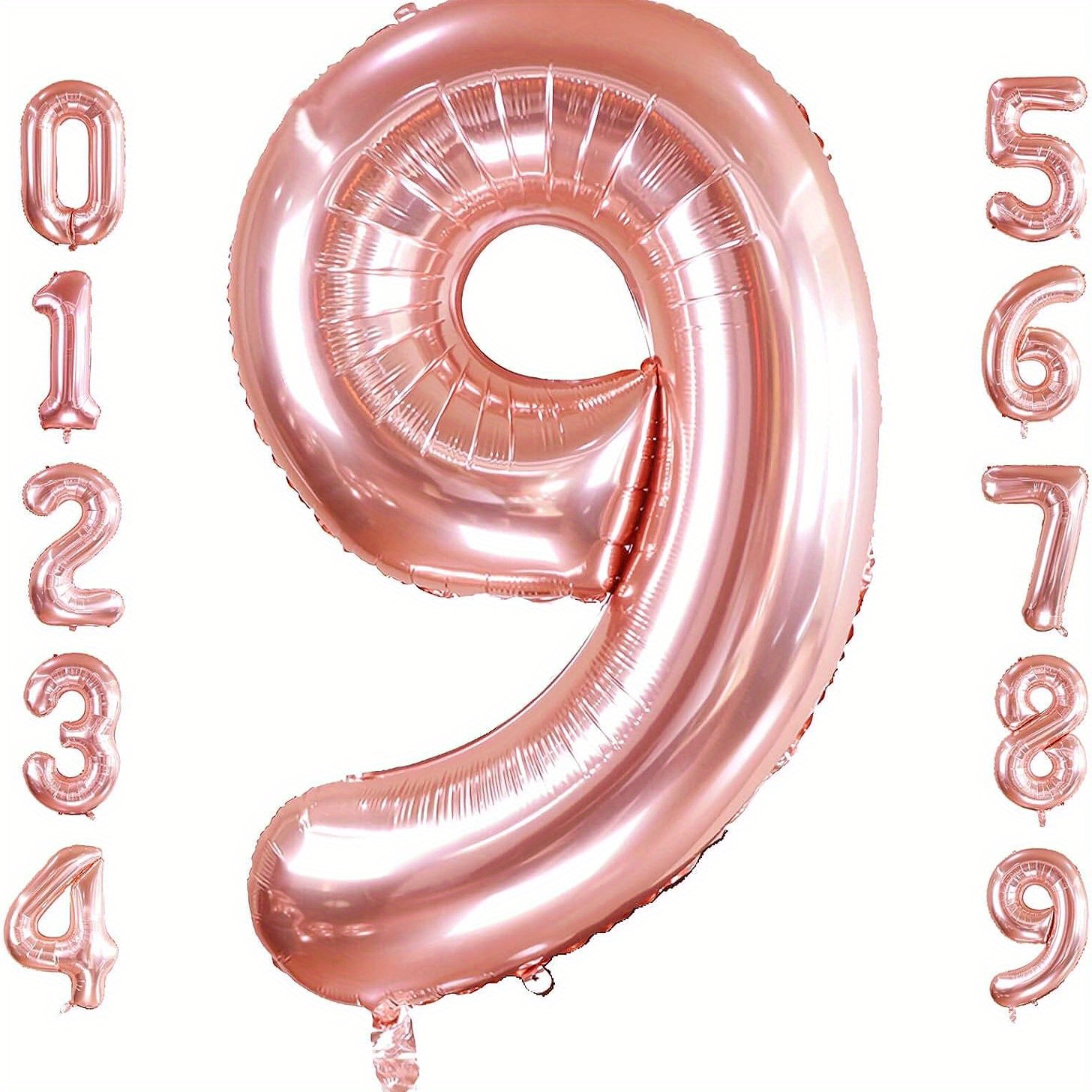 5 Anno Palloncino Foil Numero Palloncino Rosa, 115 cm Grandi Foil Palloncini  Numeri 5, Feste Decorazione di Compleanno Palloncino : : Casa e  cucina