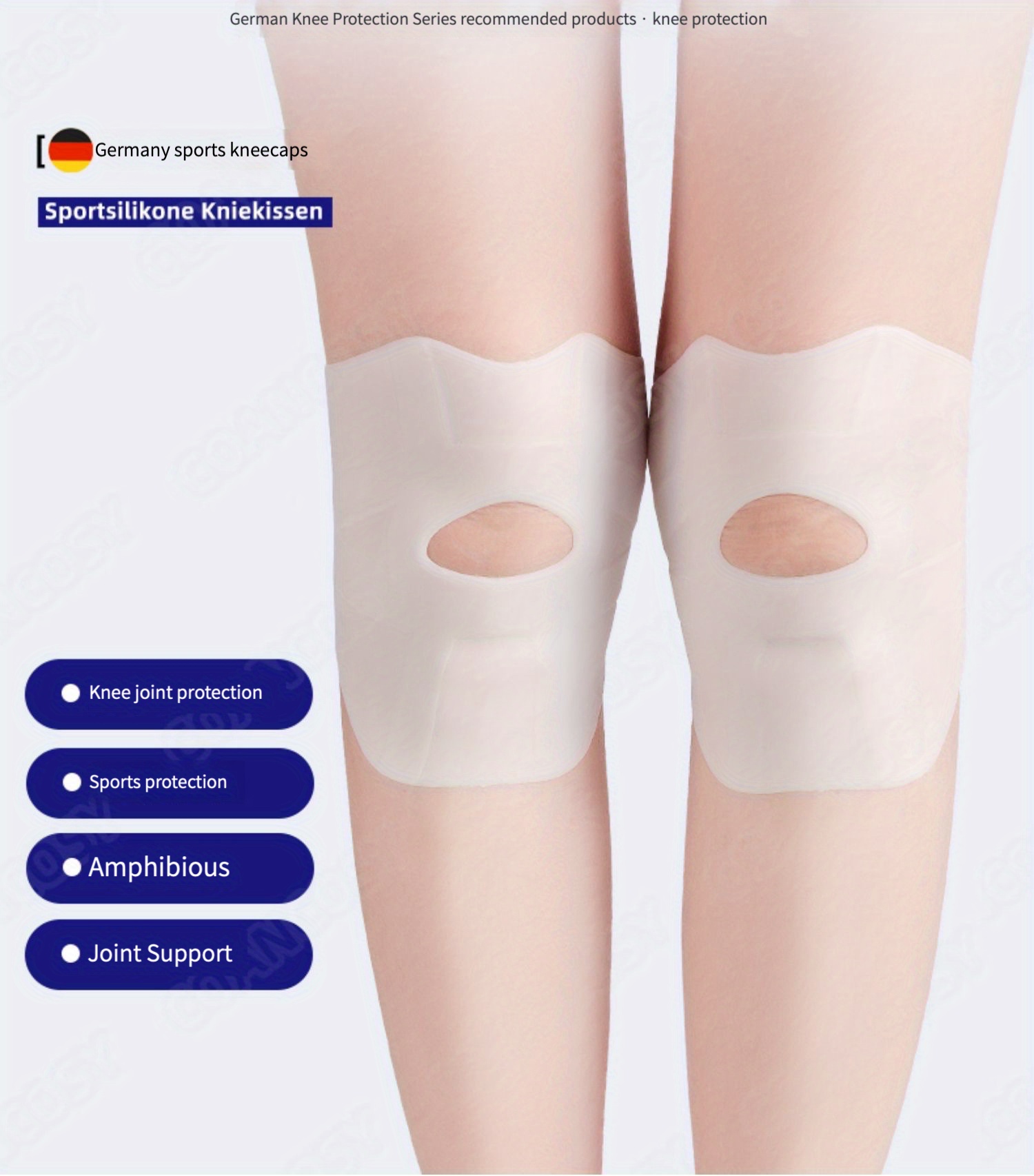 Silicone Swimming Knee Pads Sports Special Knee Pads - Temu